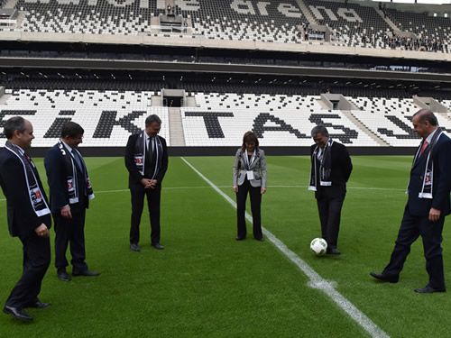 11. Cumhurbaşkanı Abdullah Gül, Beşiktaş Vodafone Arena’nın Açılışına Katıldı